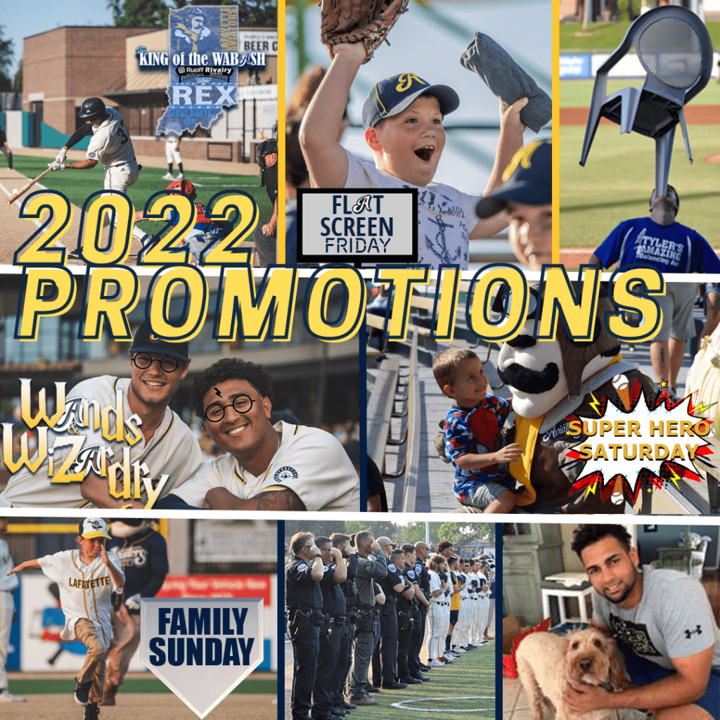 Packed Promotional Schedule Announced Aviators Baseball